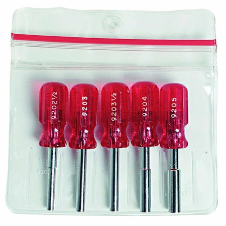 Proto SET NUT DRIVER 5 PC MIDGE J9200M